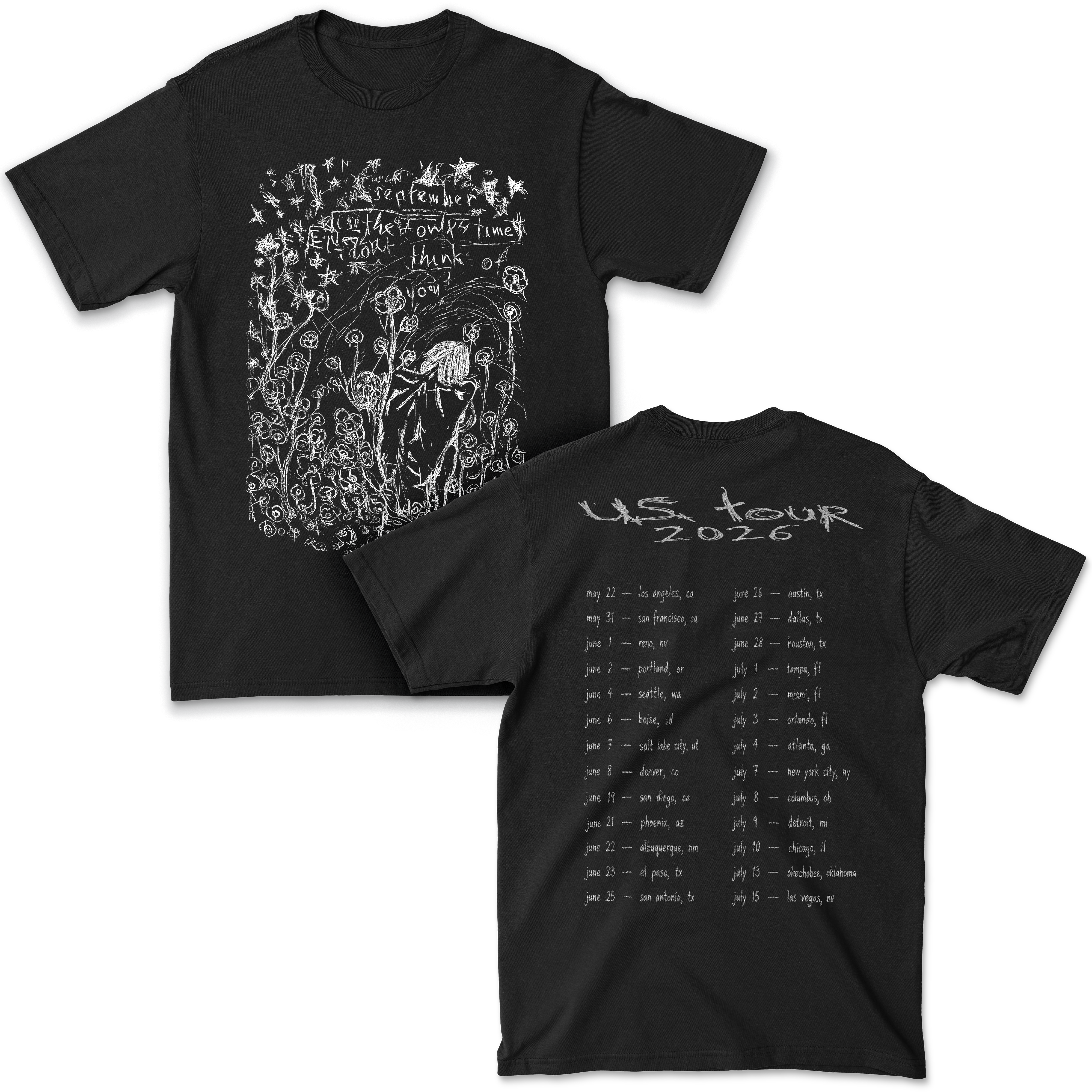 2026 US Tour Tee – septemberistheonlytimeidontthinkofyou